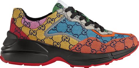 pink and black gucci shoes